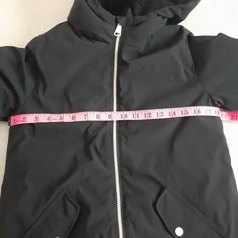 Justice Black Hooded Kids Jacket - Picture 10 of 14